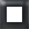 Рамка 1-местная IEK SKANDY SK-F01Bl черный SK-M12-K02